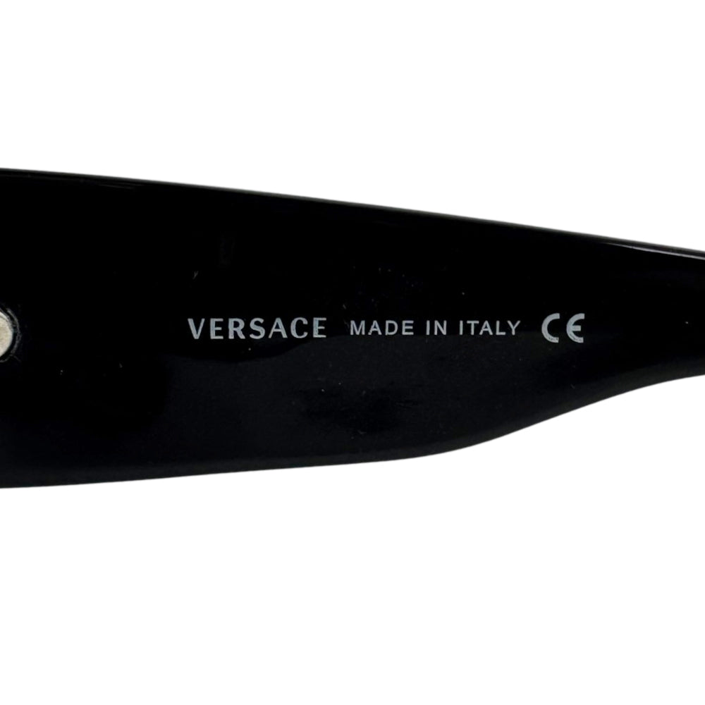 VERSACE Black Crystal Logo Sunglasses LHQ2279