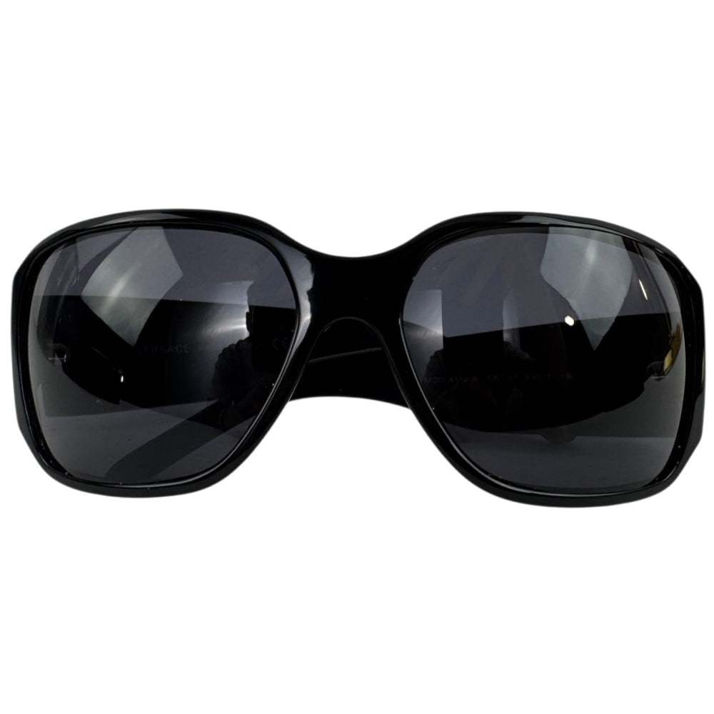 VERSACE Black Crystal Logo Sunglasses LHQ2279