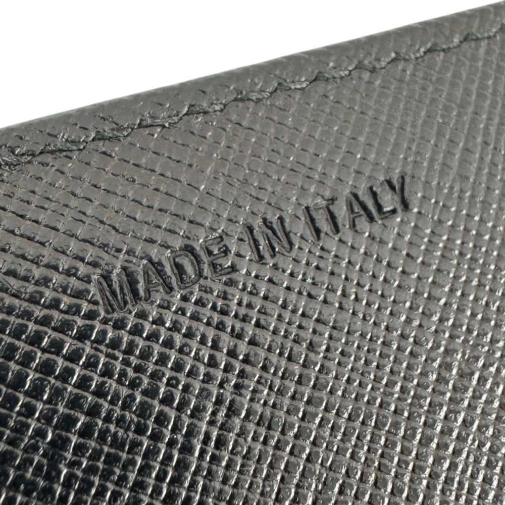 PRADA Nylon Black Wallet Purse LHQ2280