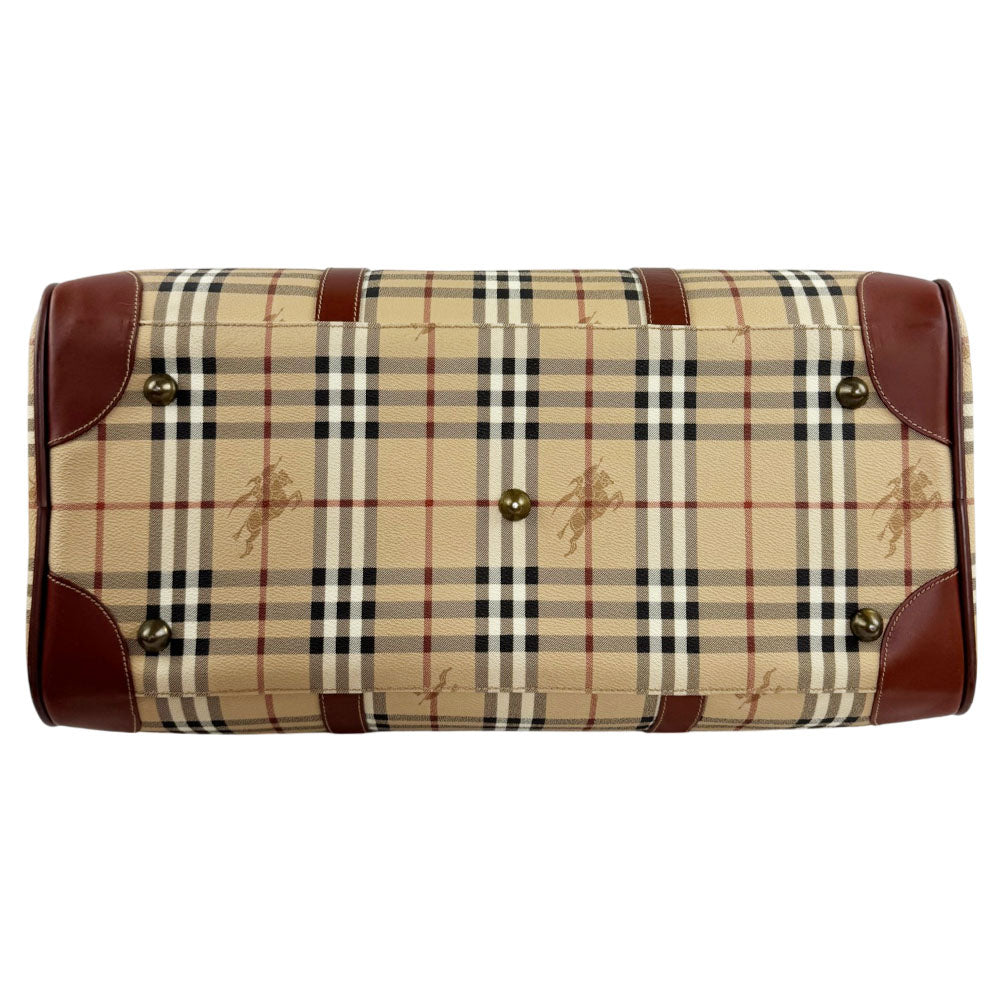 BURBERRY Nova Check Duffle/Boston Bag LHQ2382