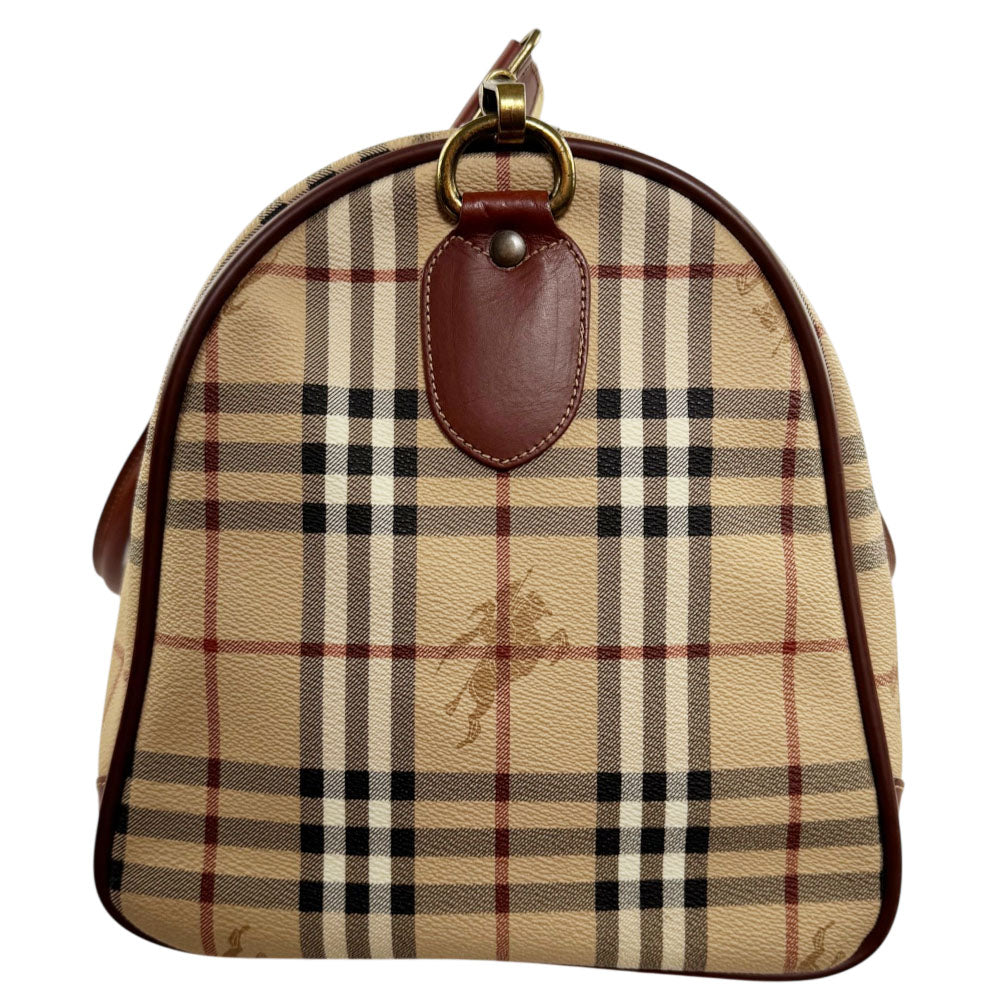 BURBERRY Nova Check Duffle/Boston Bag LHQ2382