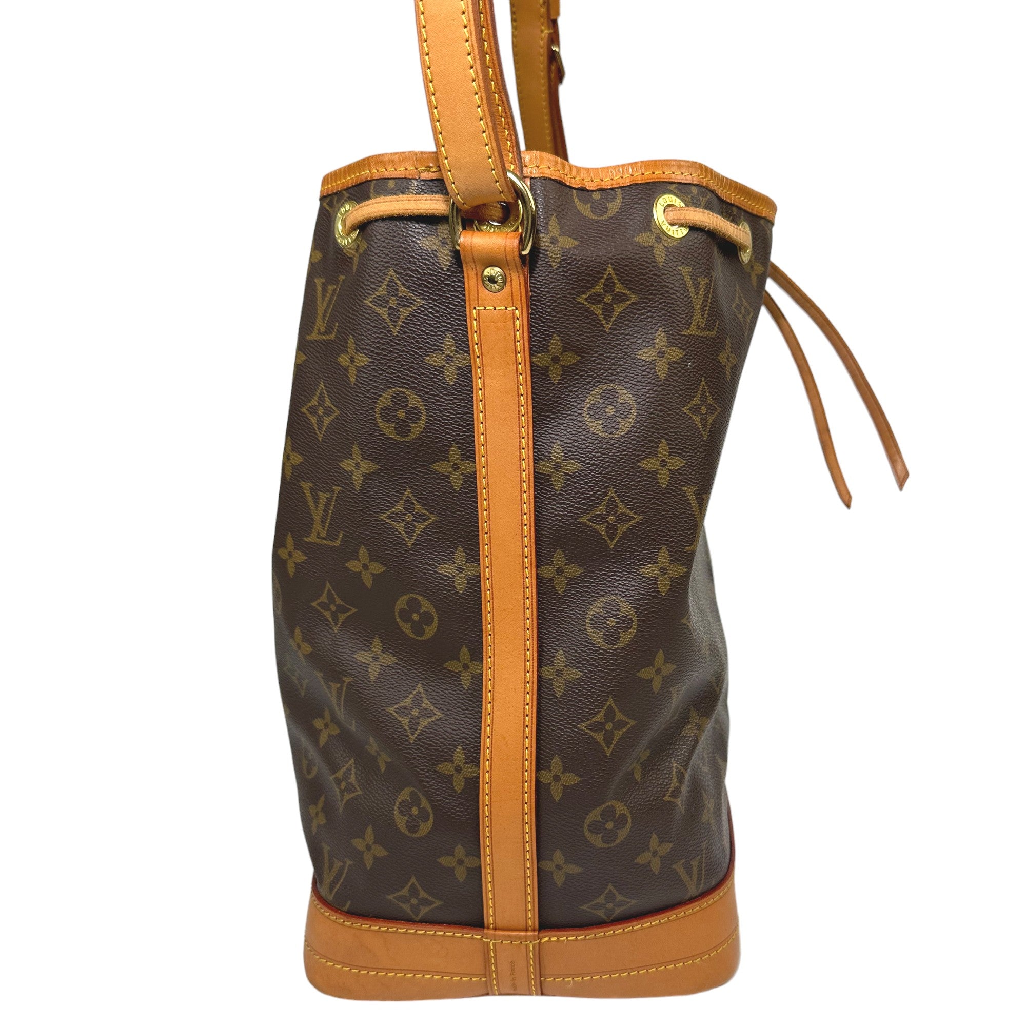 LOUIS VUITTON Noe MM Shoulder Drawstring Bag Monogram LHQ24