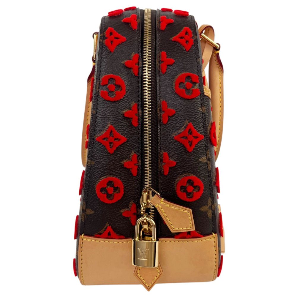 LOUIS VUITTON Tuffetage Deauville Cube Limited Edition 2013 Handbag LHQ2401