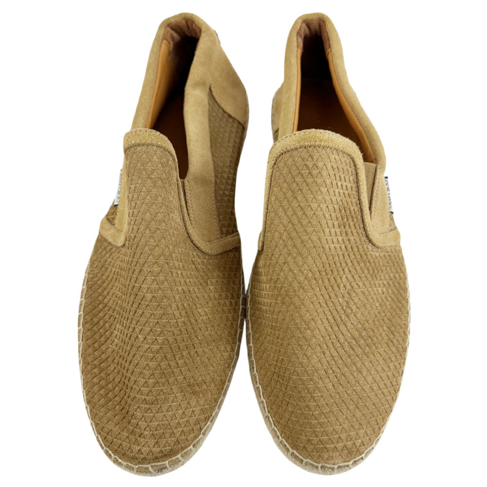 JIMMY CHOO Brown Suede Espadrilles Size 9 UK LHQ2410