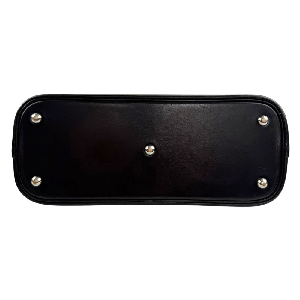 HERMES Bolide 30 Black Leather Shoulder Bag LHQ2419