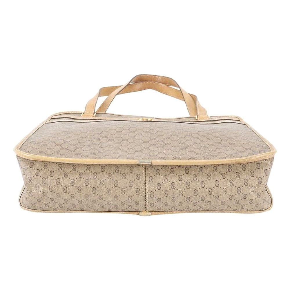 GUCCI Micro GG Brown Shoulder Bag LHQ2475