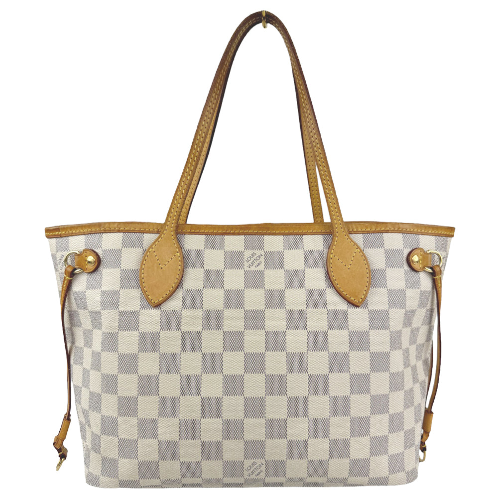 LOUIS VUITTON Neverfull PM Damier Azzurro LHQ247