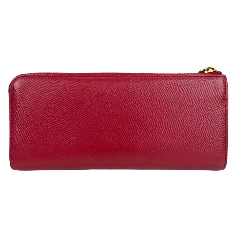 PRADA Pink Saffiano Leather Purse LHQ2473