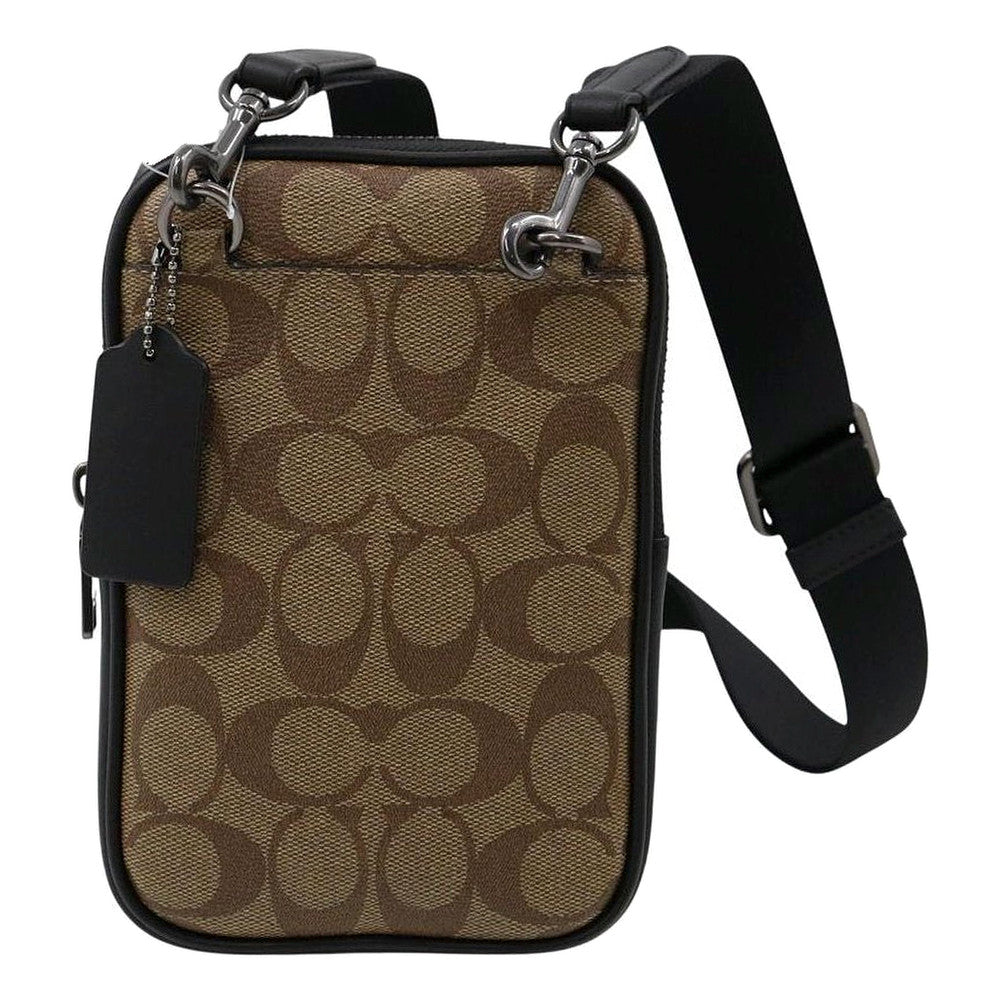 COACH Signature Brown Crossbody Bag LHQ2484