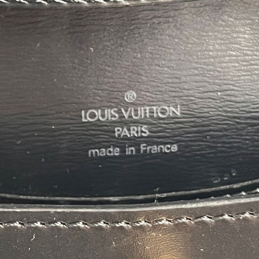 LOUIS VUITTON Black Epi Leather Tilsitt Shoulder Bag LHQ2487