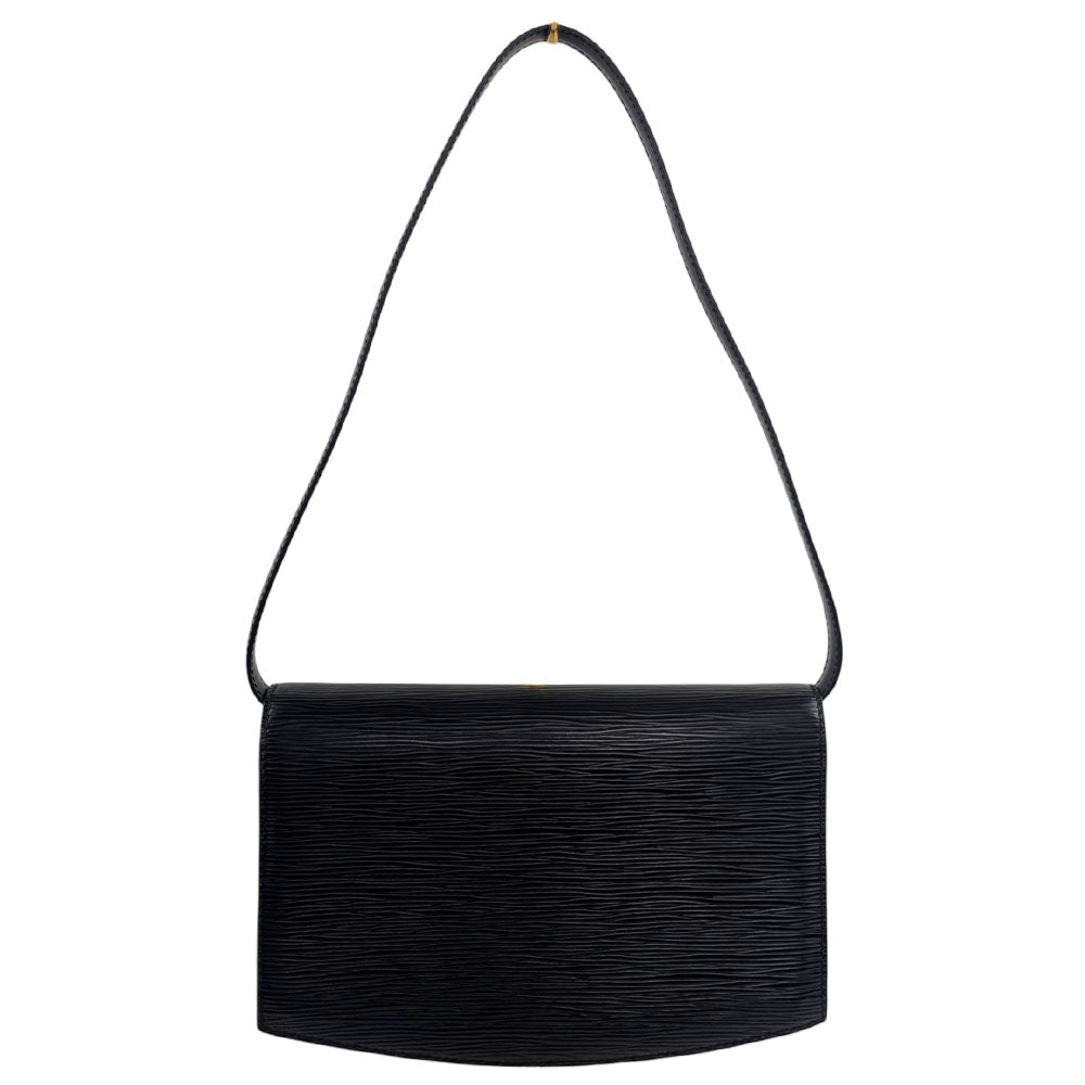 LOUIS VUITTON Black Epi Leather Tilsitt Shoulder Bag LHQ2487