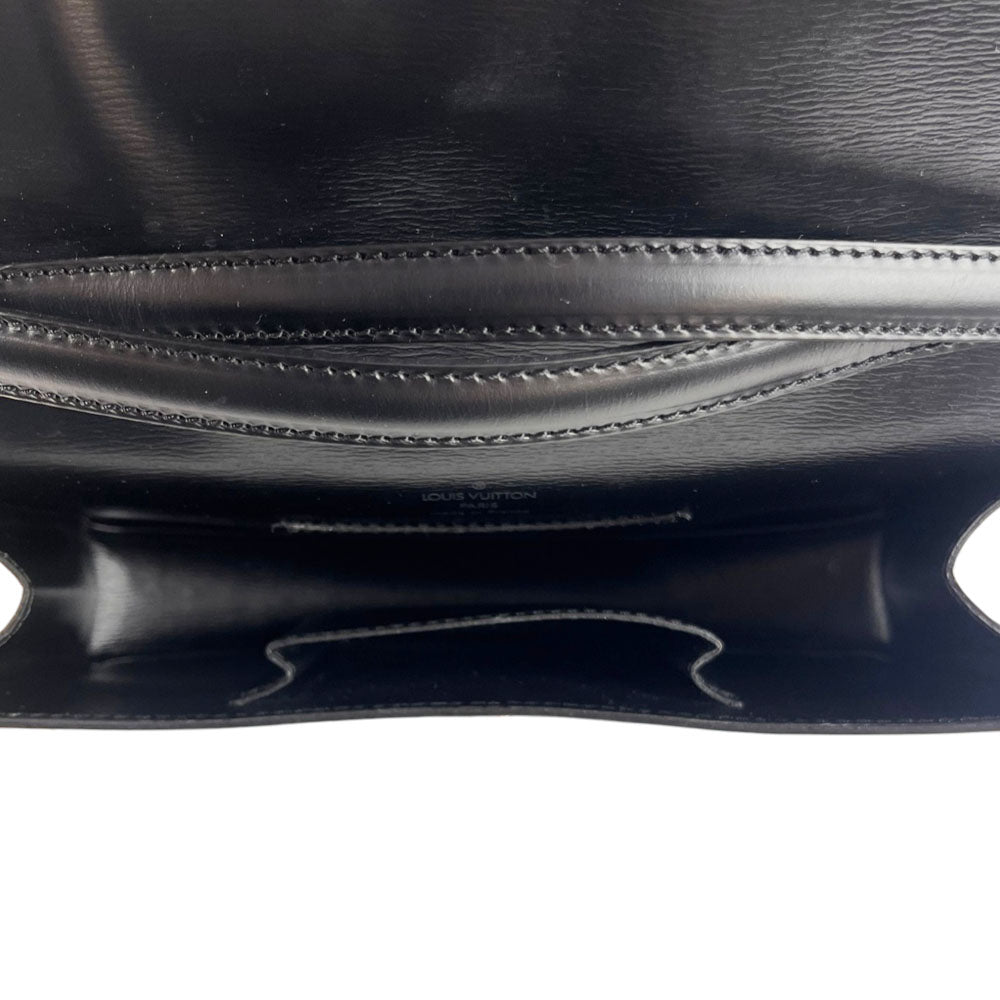 LOUIS VUITTON Black Epi Leather Tilsitt Shoulder Bag LHQ2487