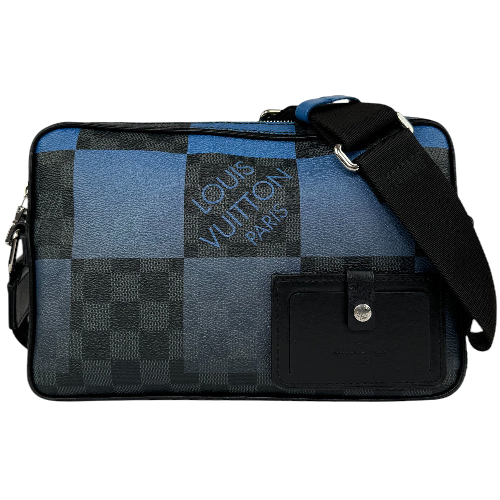 LOUIS VUITTON Damier Graphit Alpha Messenger Bag LHQ256