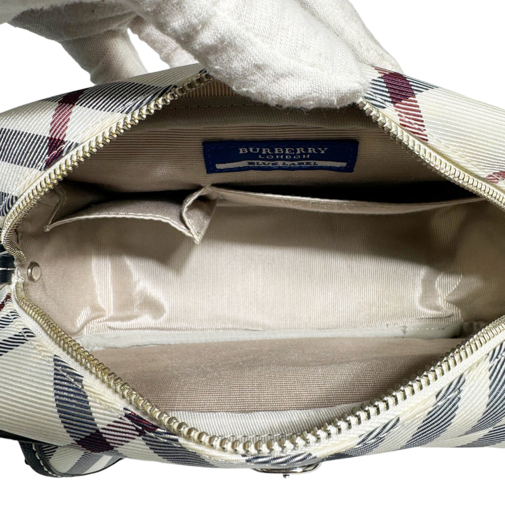 BURBERRY Blue Label Sac à bandoulière blanc LHQ259