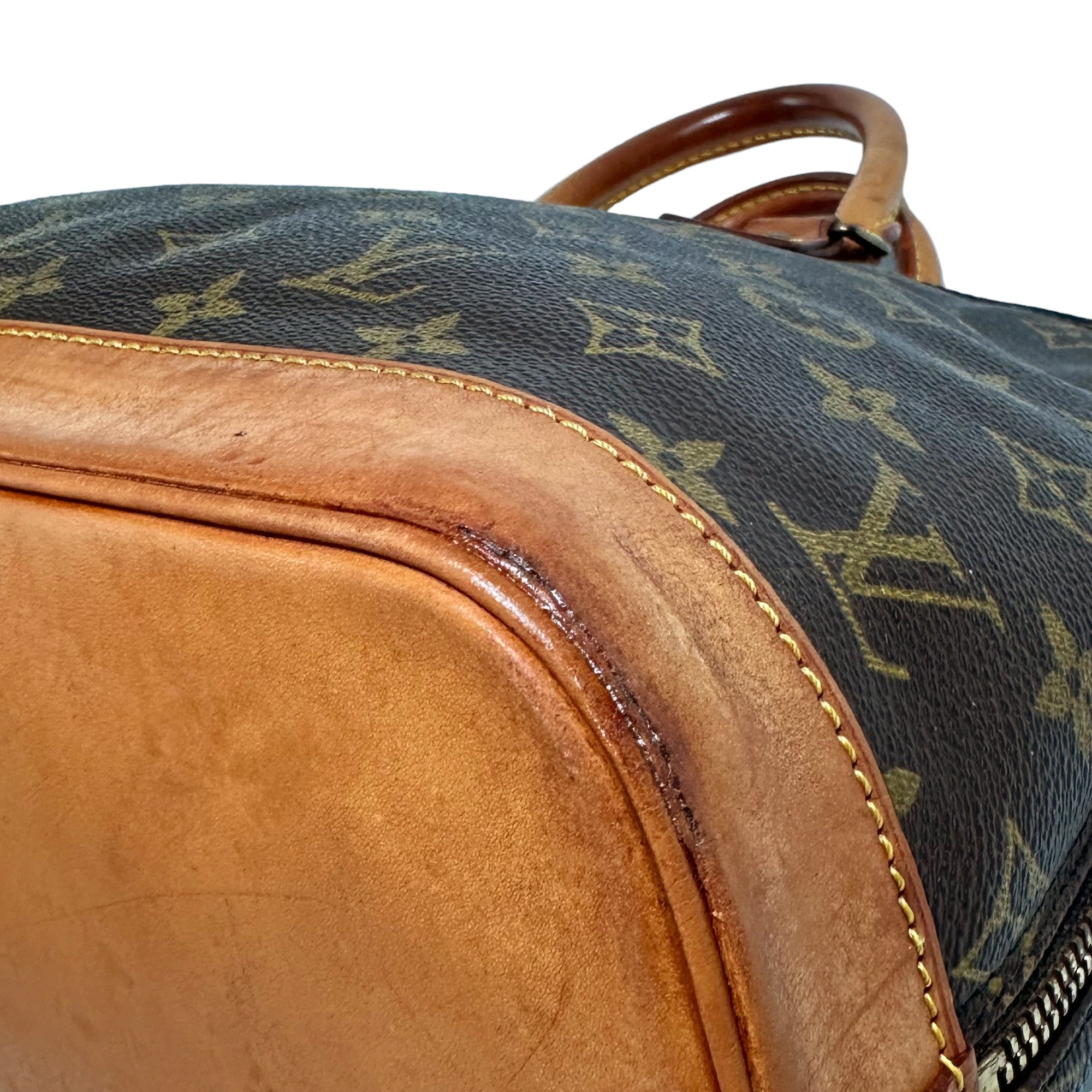 LOUIS VUITTON Alma PM Handbag Monogram Canvas LHQ28