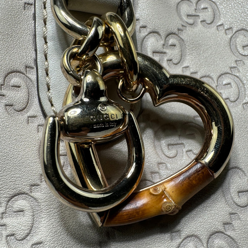 GUCCI Guccissima Borsa Tote Crema LHQ288