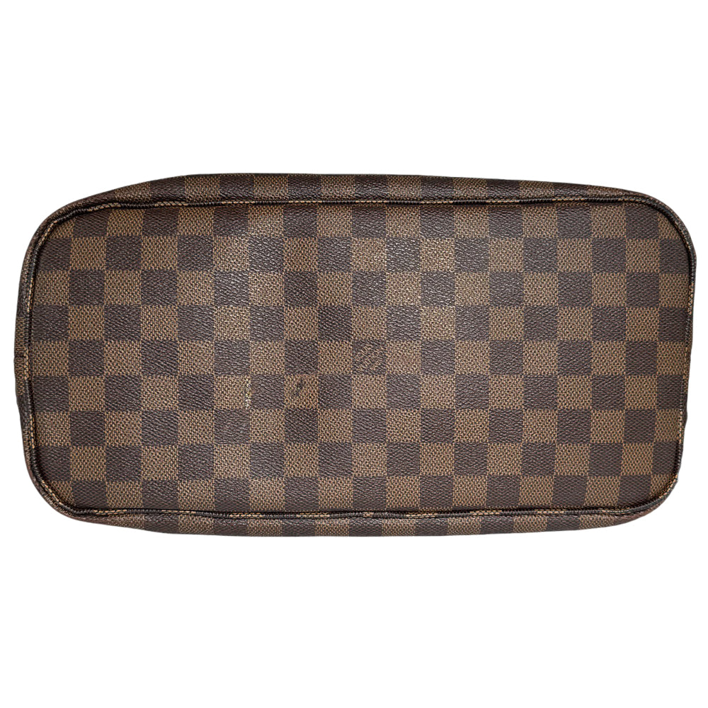 LOUIS VUITTON Neverfull MM Damier Ebene LHQ117