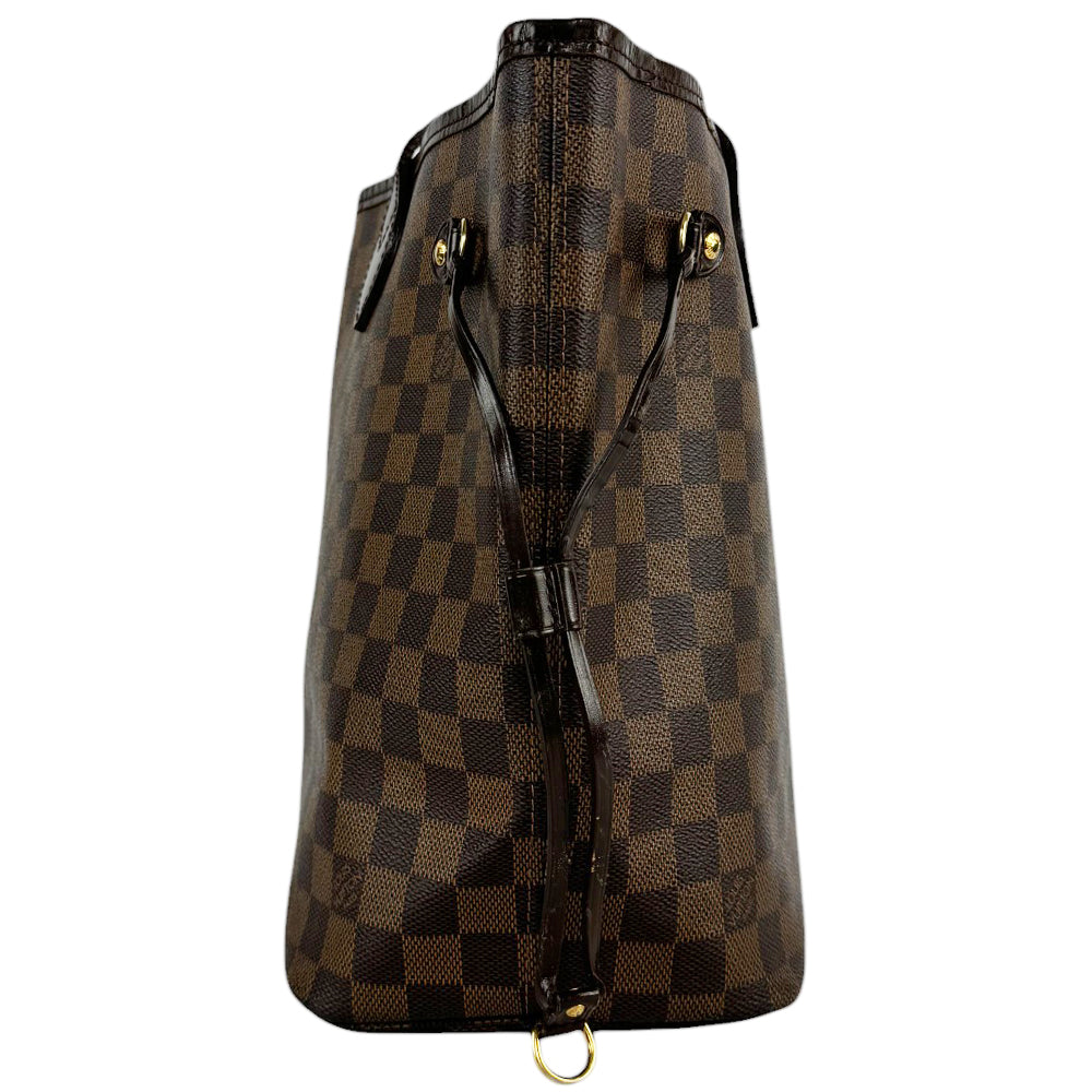 LOUIS VUITTON Neverfull MM Damier Ebene LHQ117