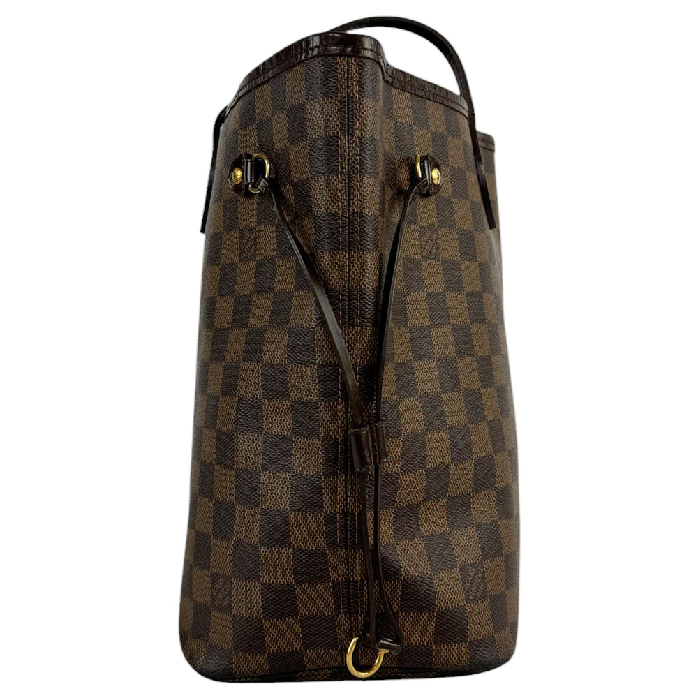 LOUIS VUITTON Neverfull MM Damier Ebene LHQ117