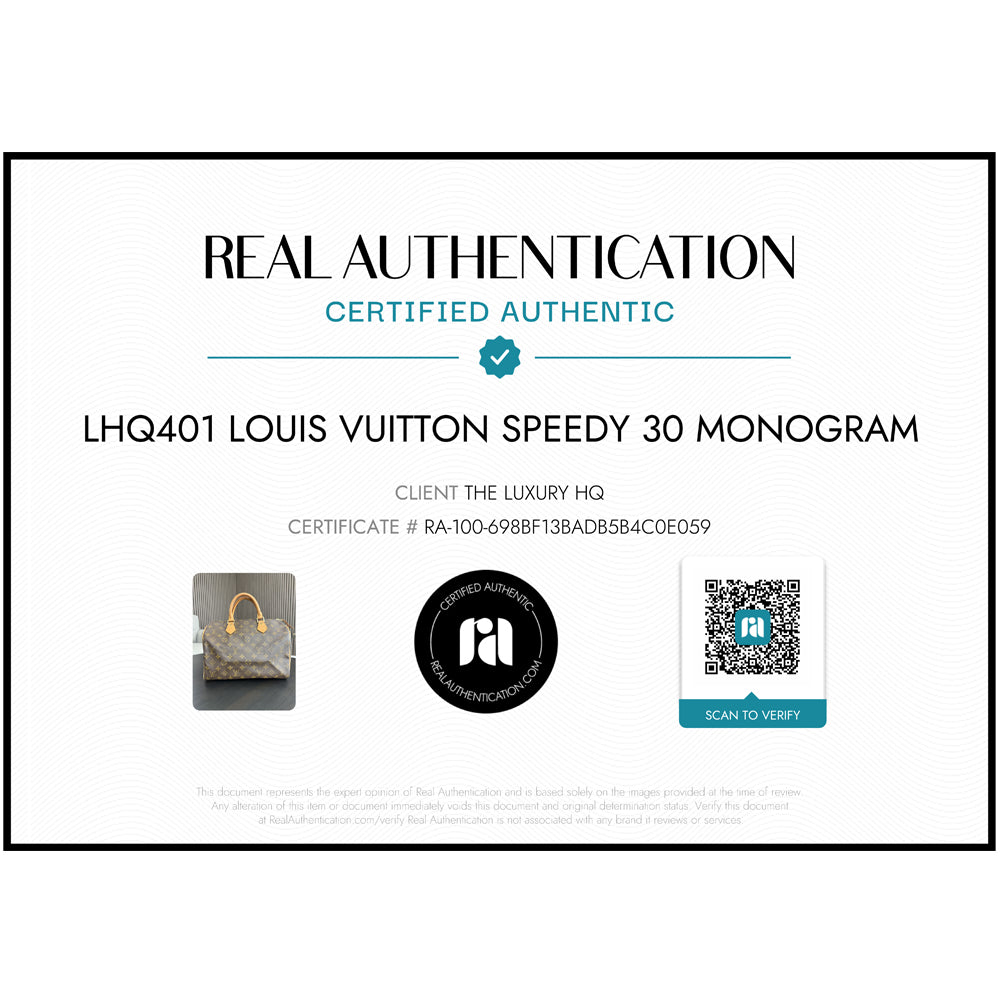 LOUIS VUITTON Borsetta Speedy 30 Monogram LHQ78