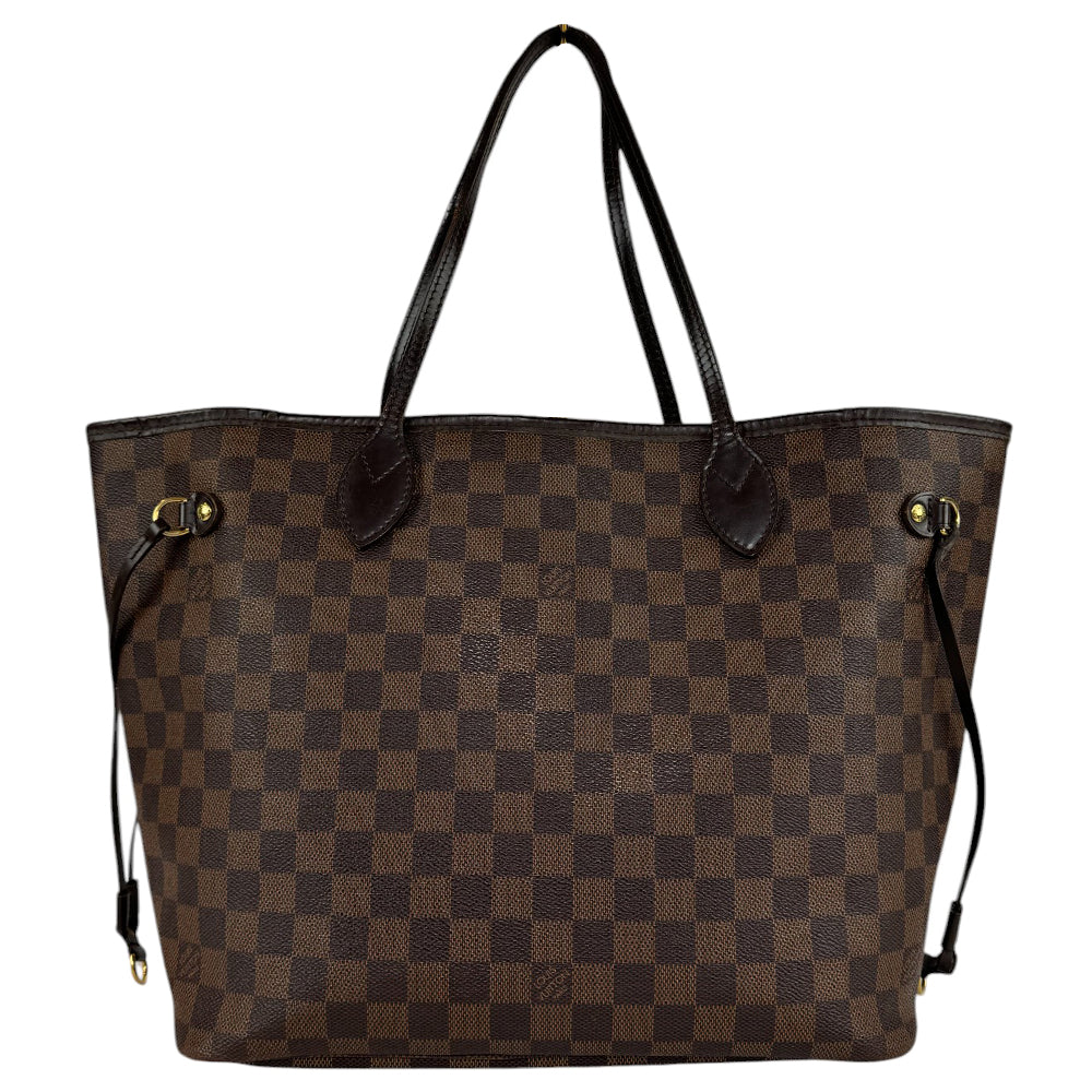 LOUIS VUITTON Neverfull MM Damier Ebene LHQ117