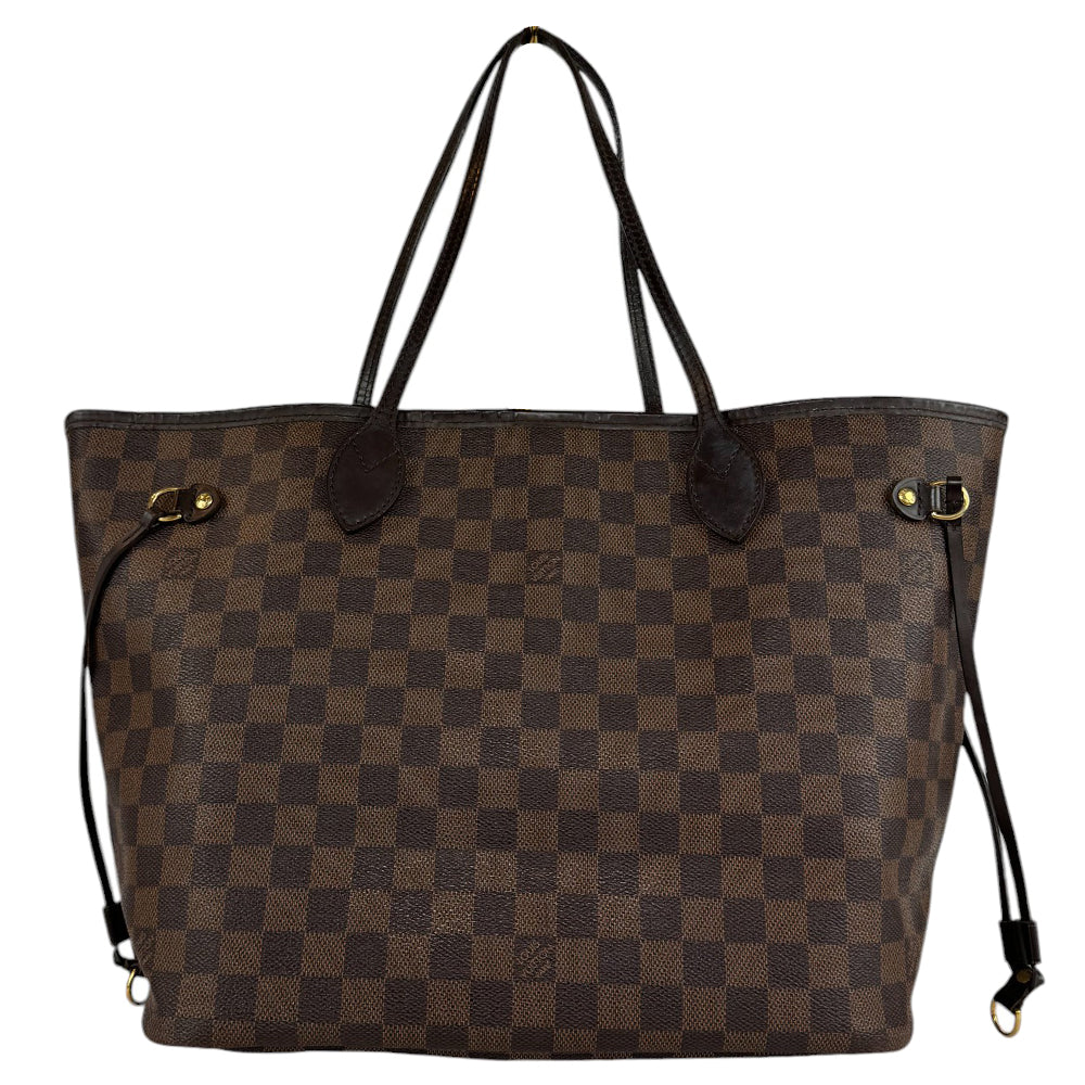 LOUIS VUITTON Neverfull MM Damier Ebene LHQ117