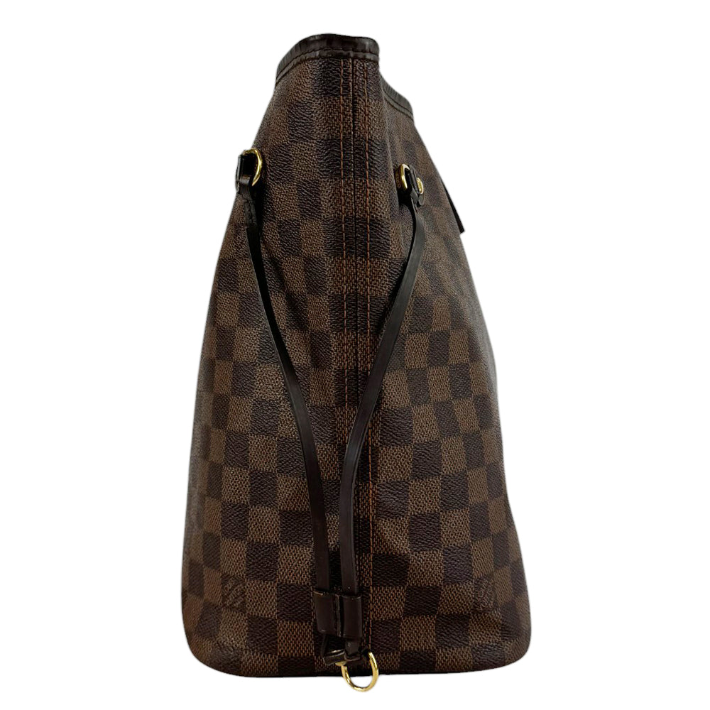 LOUIS VUITTON Neverfull MM Damier Ebene LHQ117