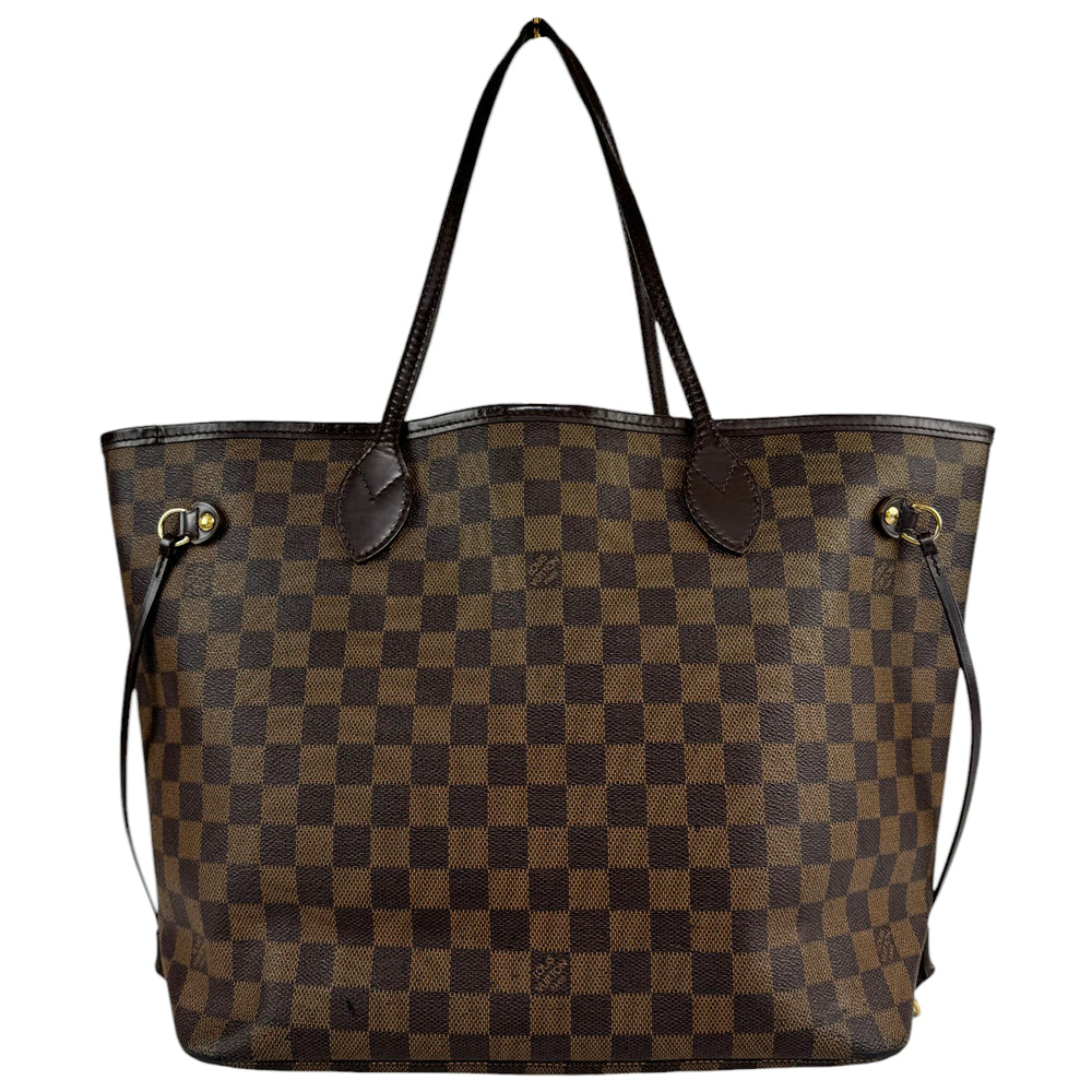 LOUIS VUITTON Neverfull MM Damier Ebene LHQ408