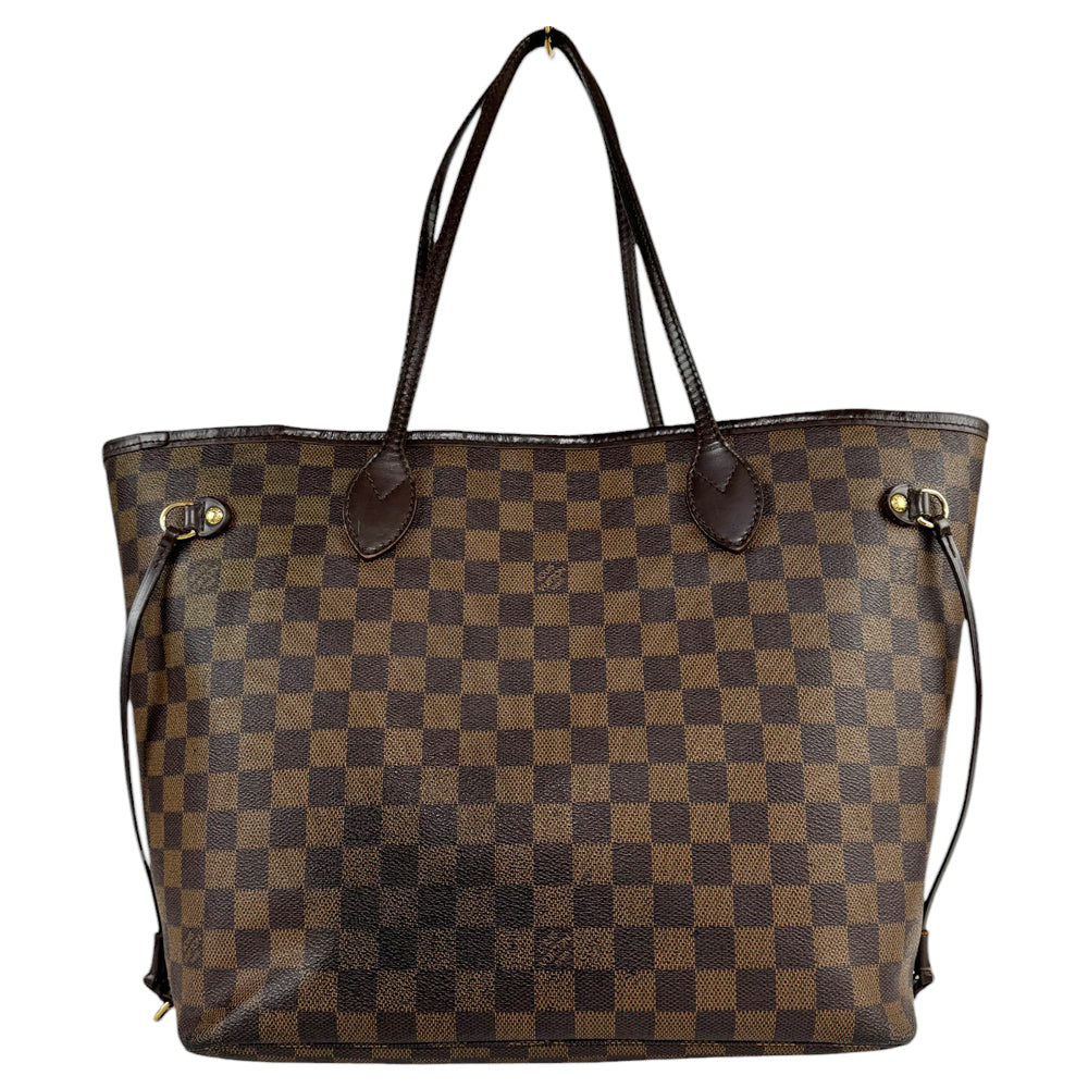 LOUIS VUITTON Neverfull MM Damier Ebene LHQ408