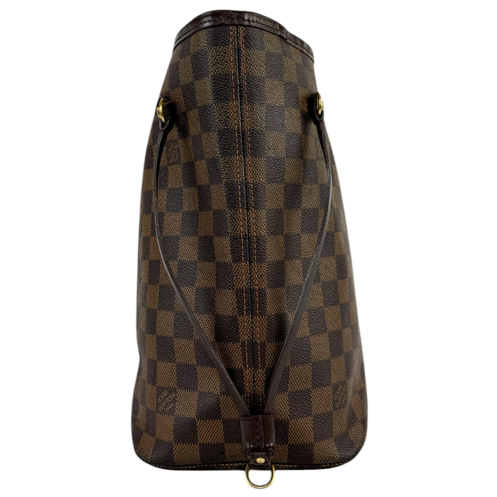 LOUIS VUITTON Neverfull MM Damier Ebene LHQ408