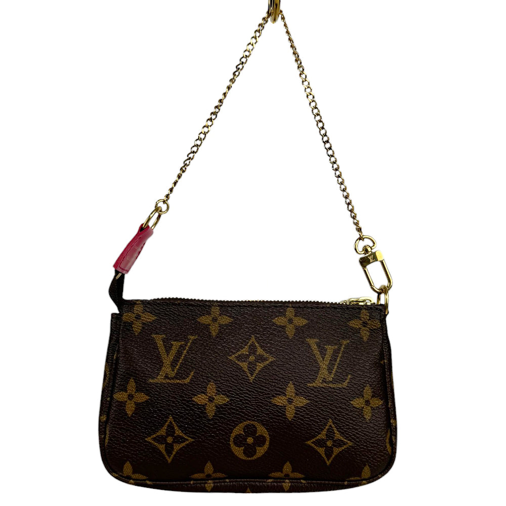 LOUIS VUITTON Trousse Pochette Damier Ebène Sac LHQ82