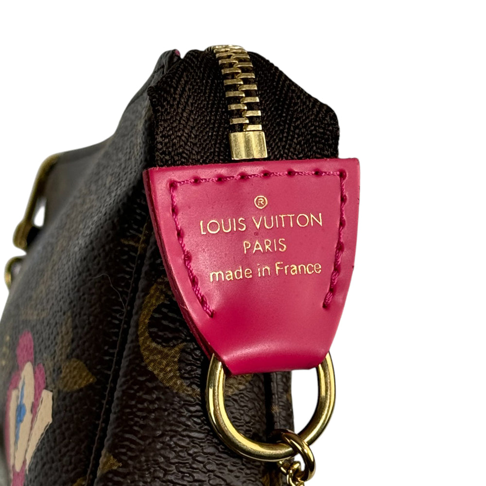 LOUIS VUITTON Trousse Pochette Damier Ebène Sac LHQ82