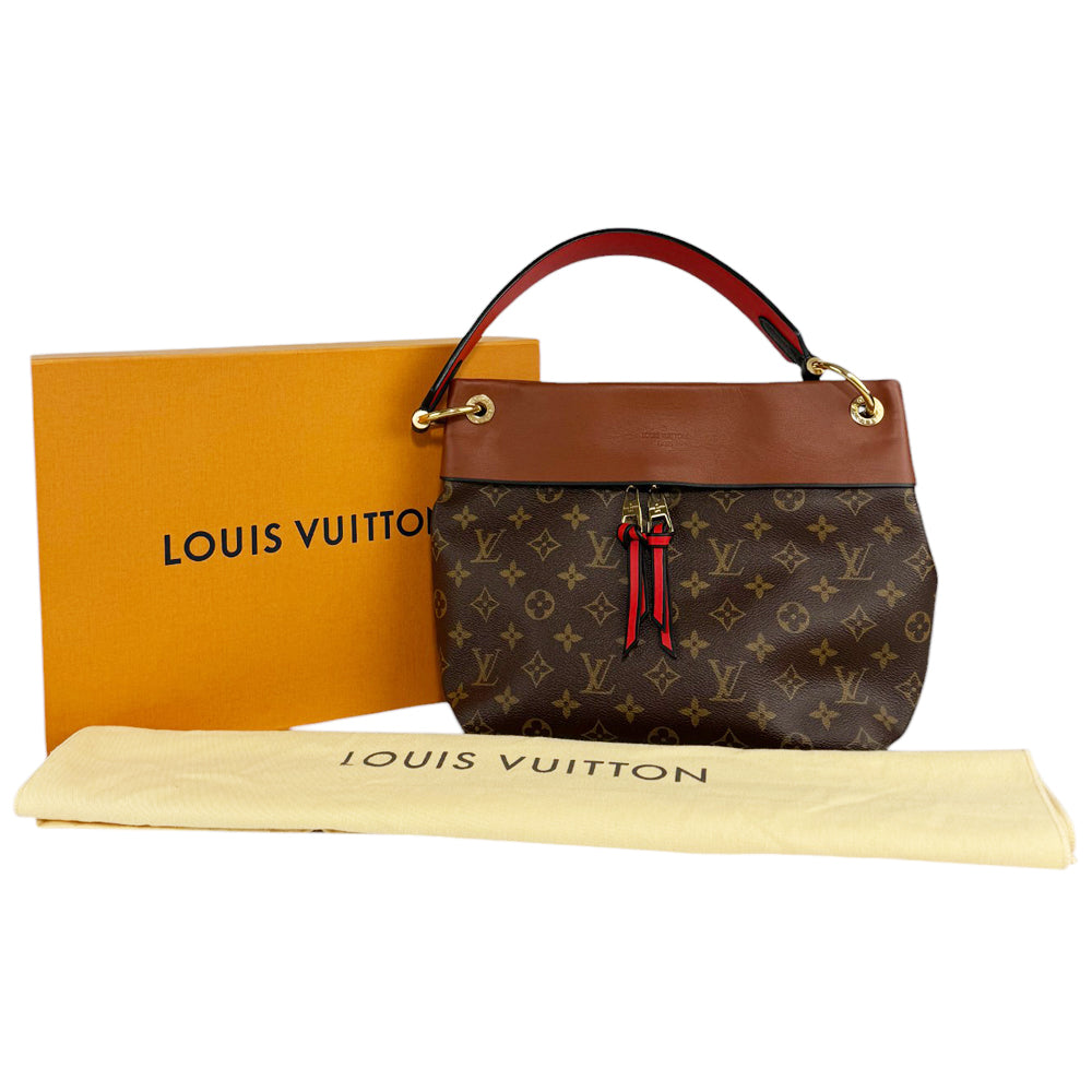 LOUIS VUITTON Noe MM Umhängetasche mit Kordelzug und Monogramm LHQ24