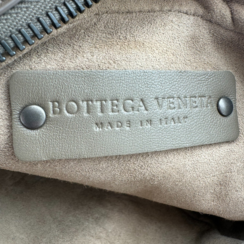 BOTTEGA VENETA Intreciatto Leather Brown Belt Bag LHQ466