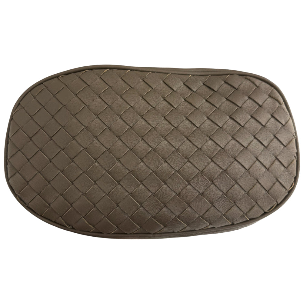BOTTEGA VENETA Intreciatto Leather Brown Belt Bag LHQ466