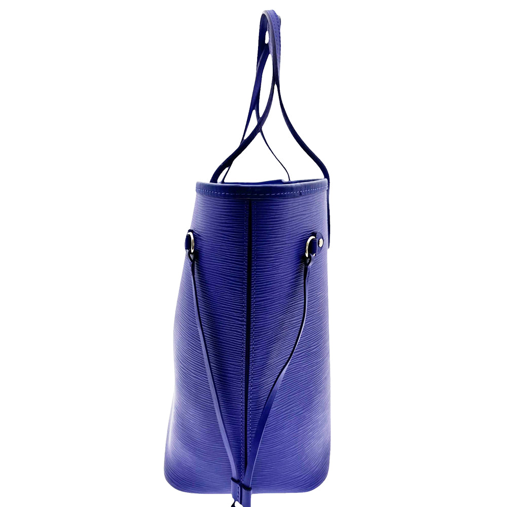 LOUIS VUITTON Neverfull MM Purple Epi Leather LHQ470