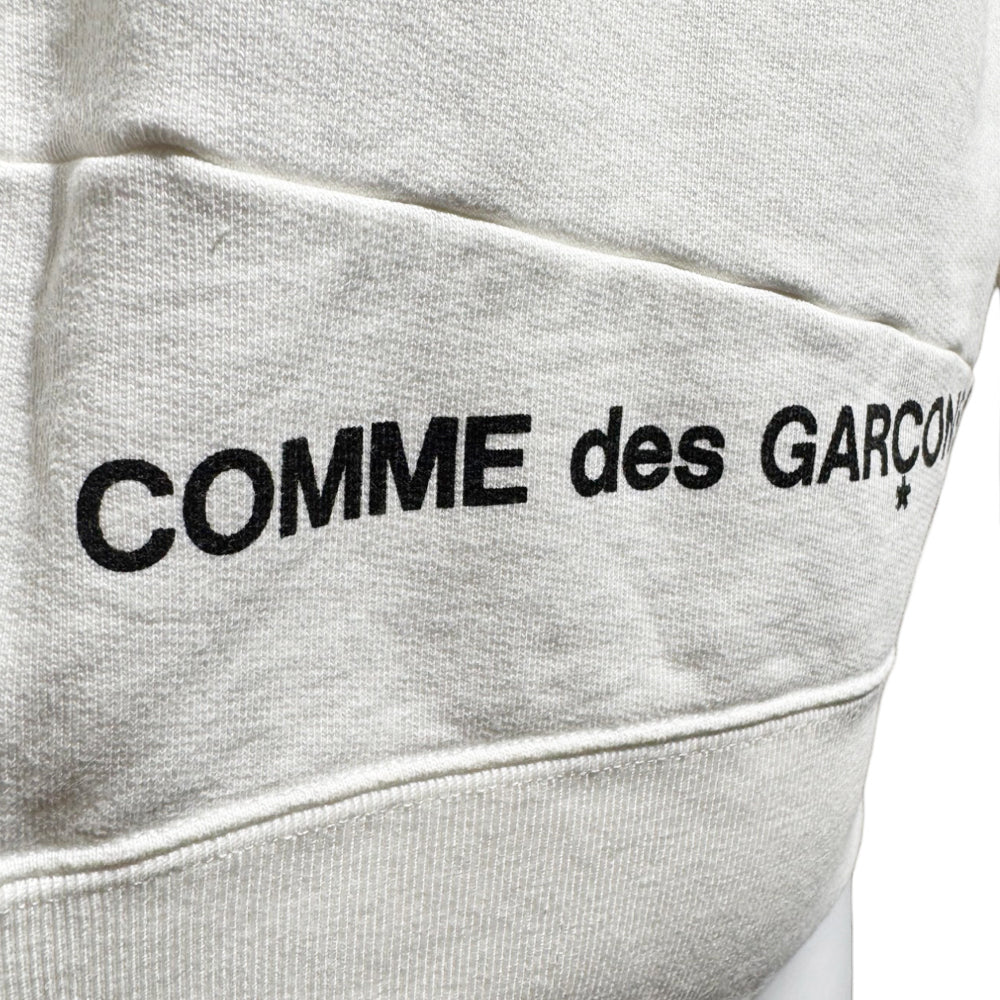 SUPREME x COMME des GARCONS White Hoodie Size Medium LHQ527
