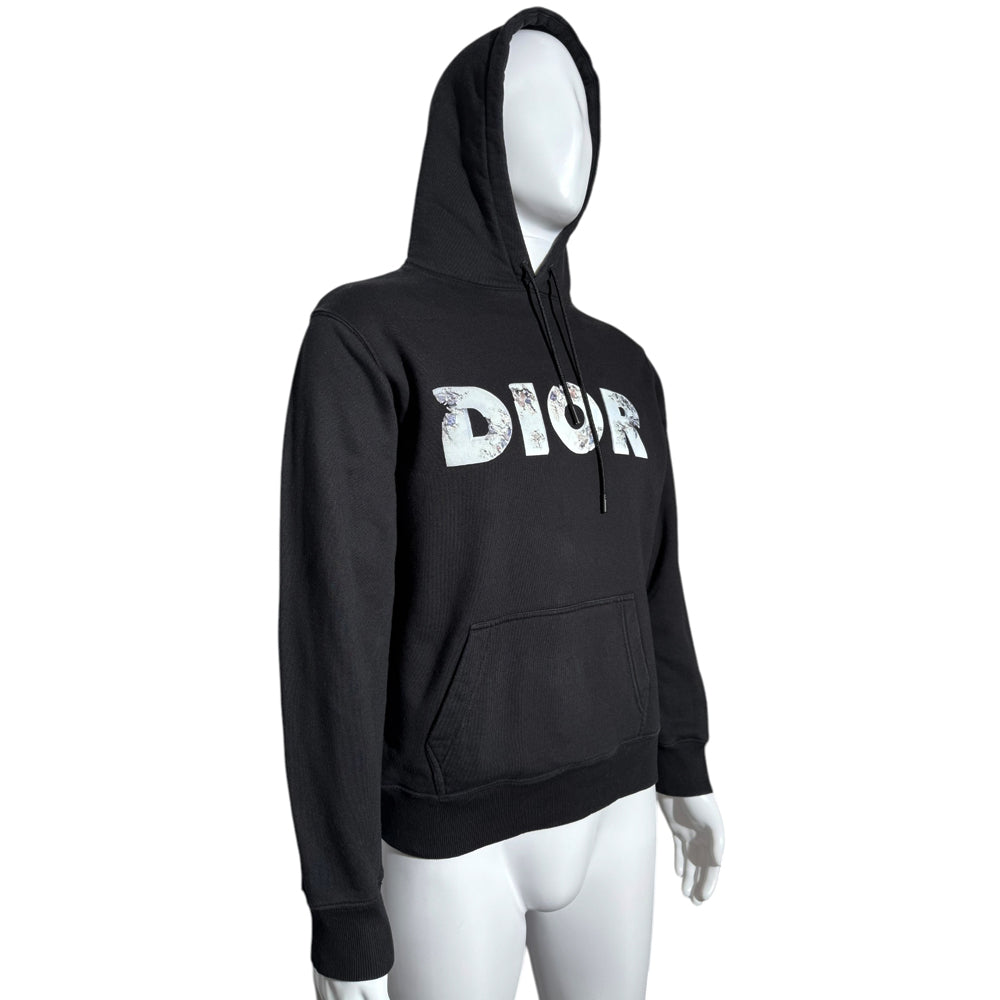 DIOR x Daniel Arsham Black Hoodie Size Small LHQ529