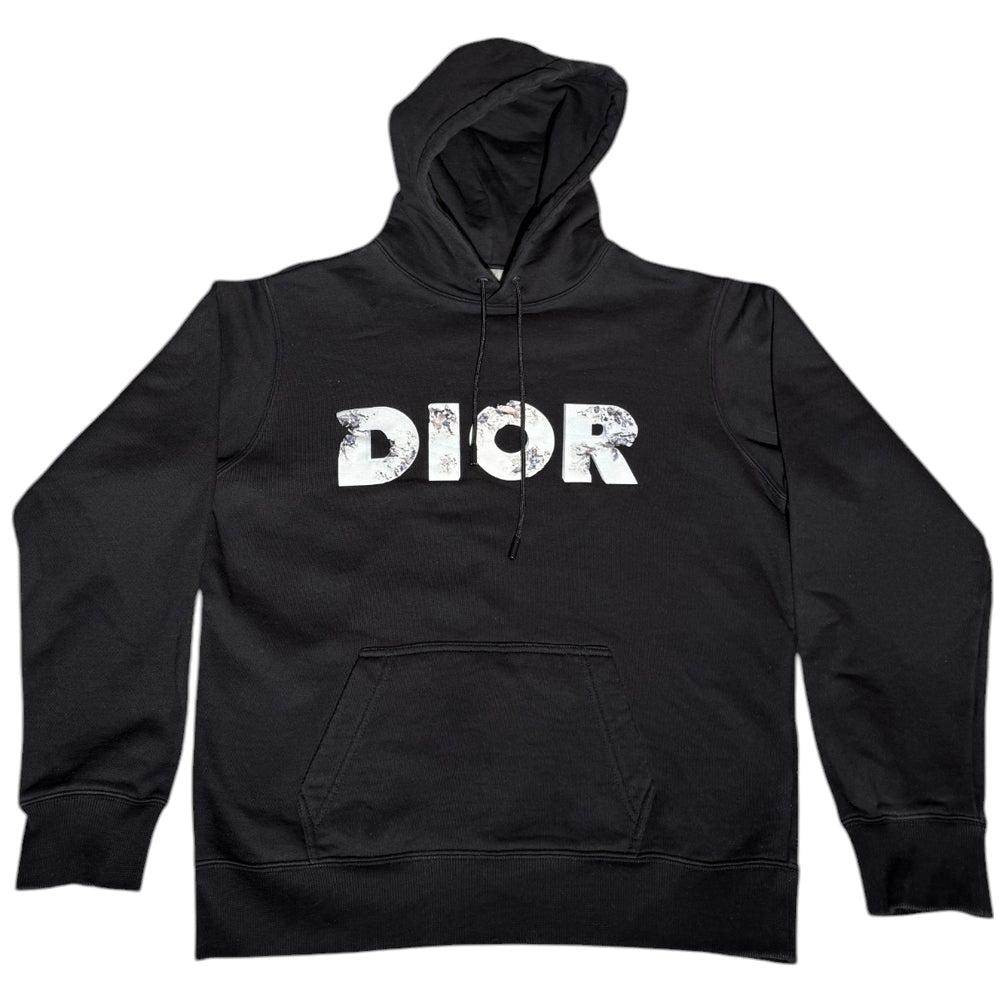DIOR x Daniel Arsham Black Hoodie Size Small LHQ529