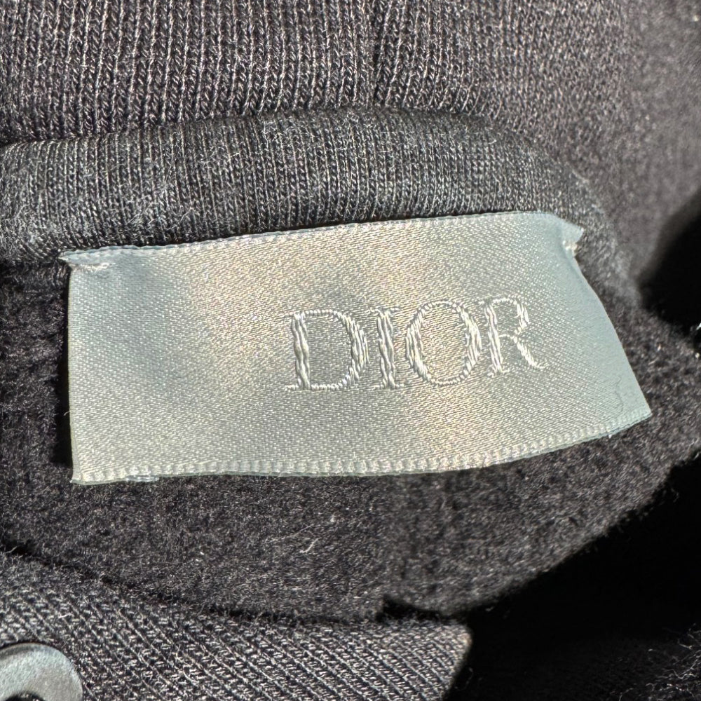 DIOR x Daniel Arsham Black Hoodie Size Small LHQ529