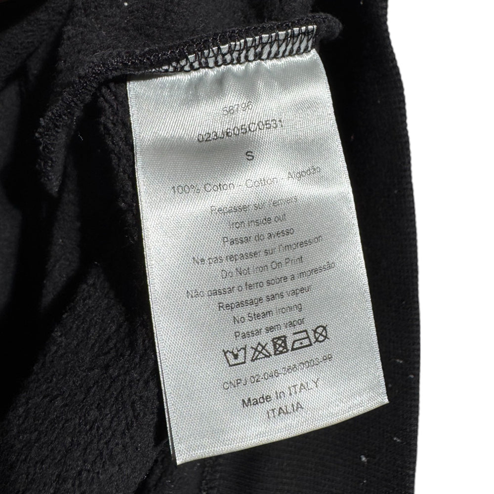 DIOR x Daniel Arsham Black Hoodie Size Small LHQ529