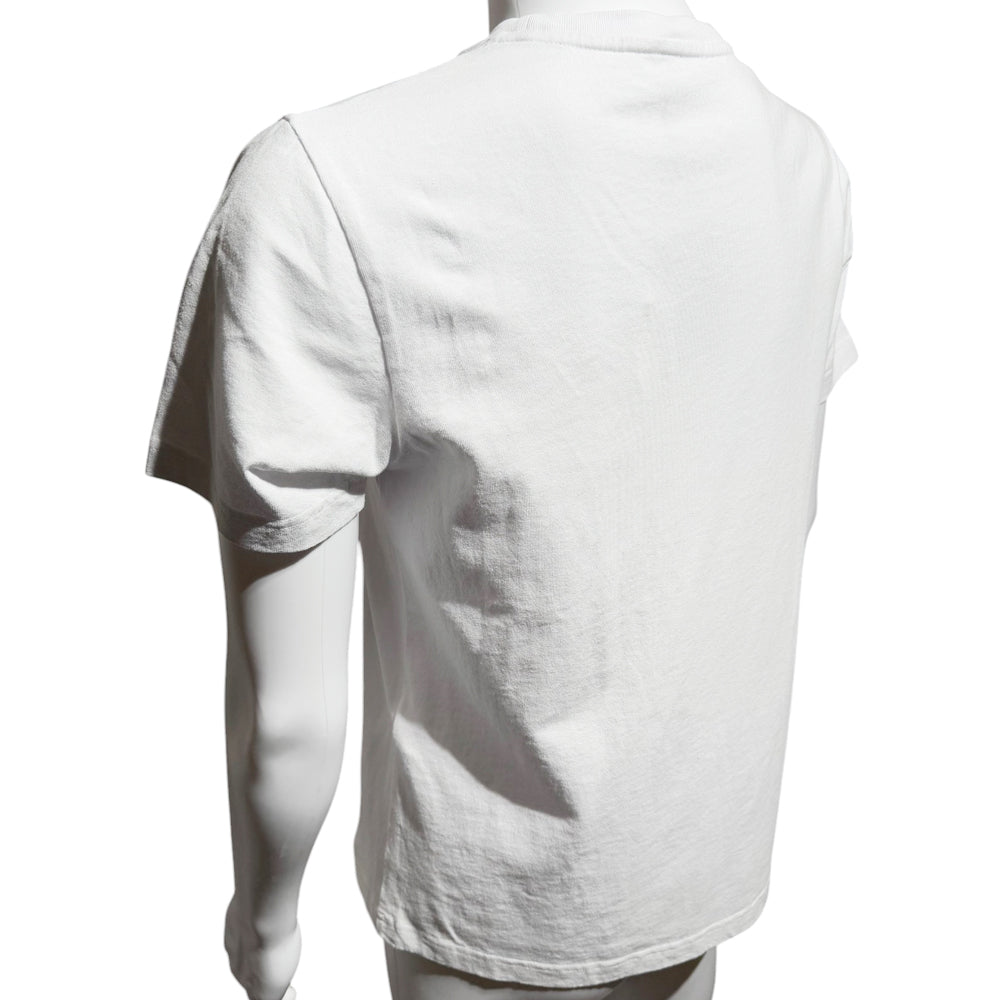 MSFTSrep Abstract White T-Shirt Size Small LHQ531