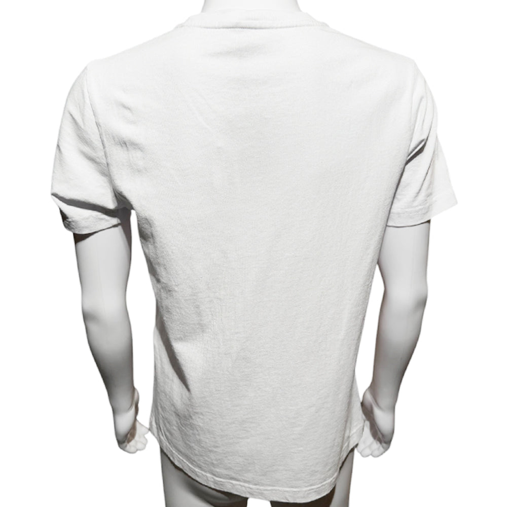 MSFTSrep Abstract White T-Shirt Size Small LHQ531