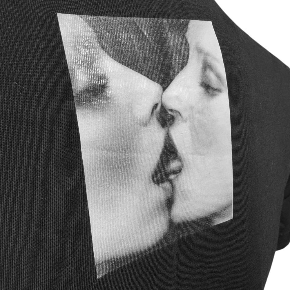 DSQUARED Mert & Marcus Kate Moss Black T-Shirt Size Medium LHQ532