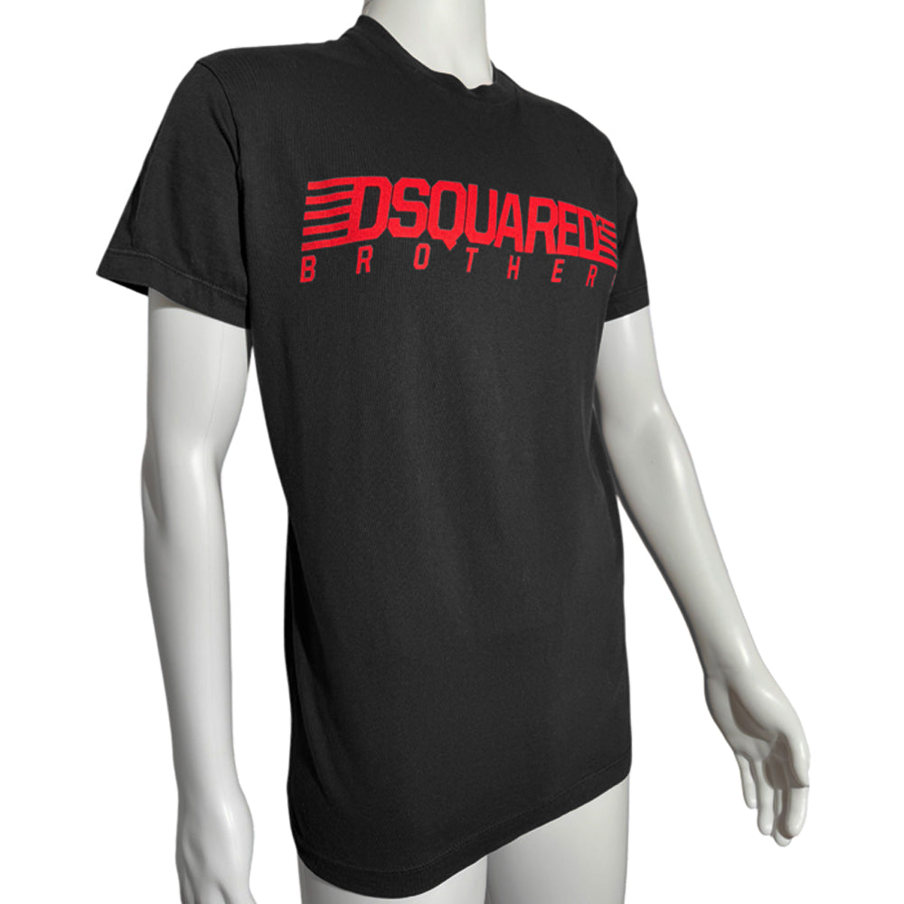 DSquared2 Brothers Black T-Shirt Size Medium LHQ535
