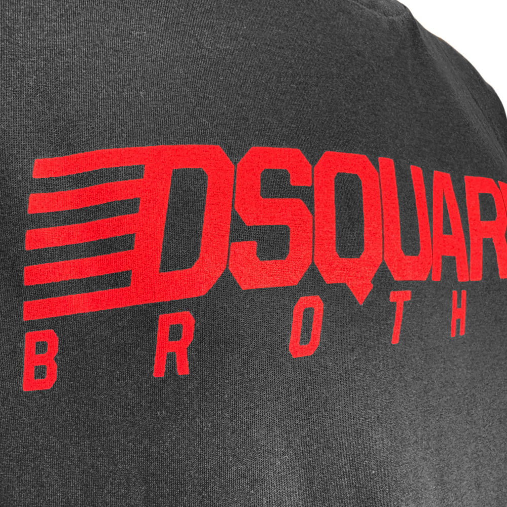 DSquared2 Brothers Black T-Shirt Size Medium LHQ535