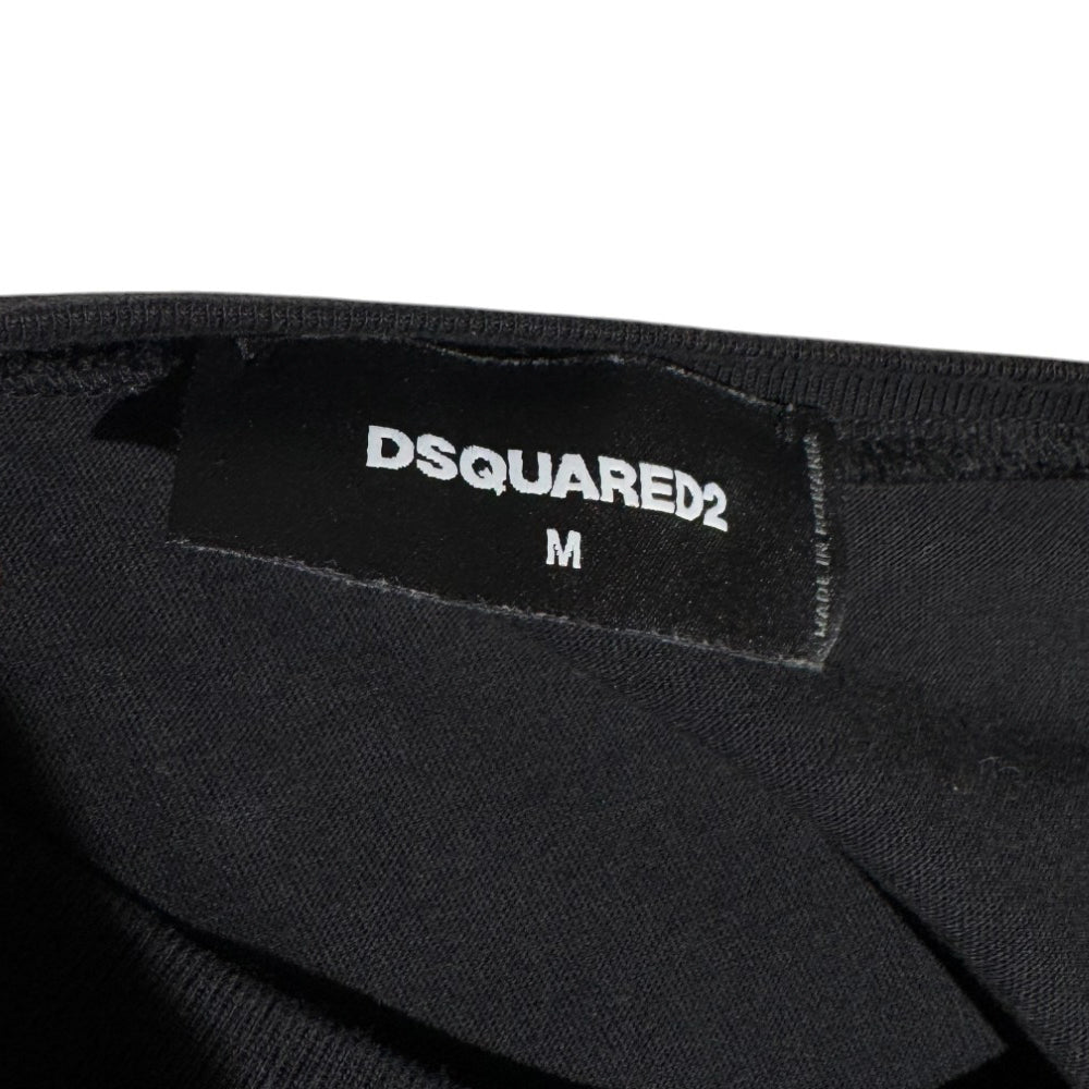 DSquared2 Brothers Black T-Shirt Size Medium LHQ535