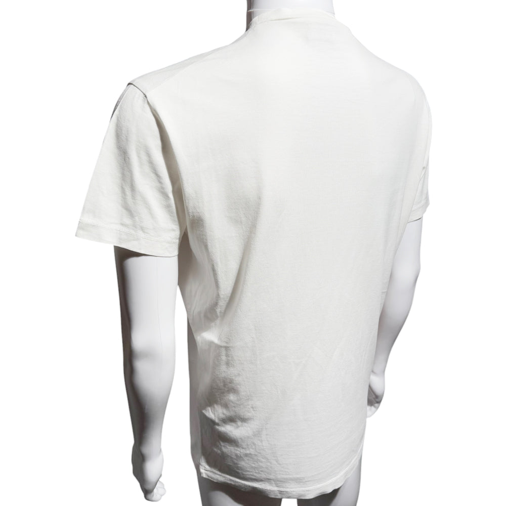 DSquared2 Cassette Tape White T-Shirt Size Medium LHQ536