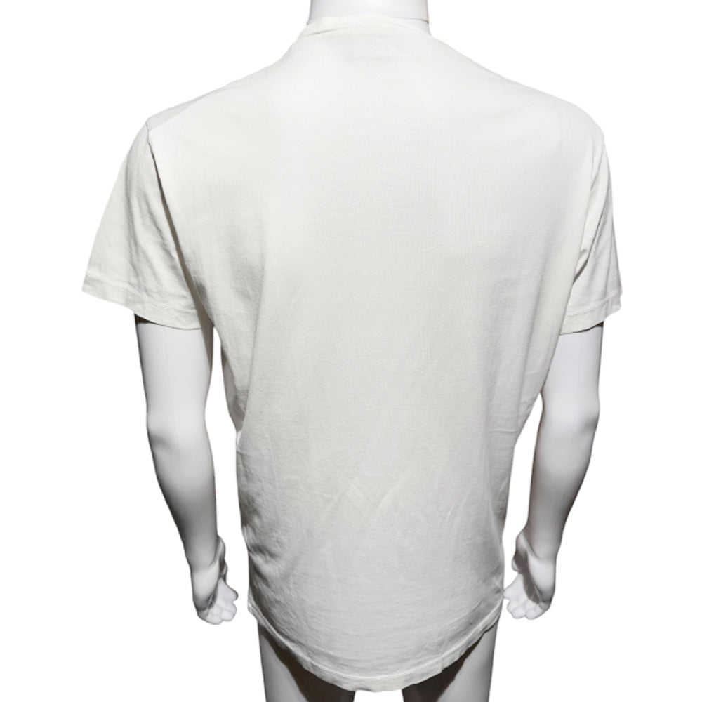 DSquared2 Cassette Tape White T-Shirt Size Medium LHQ536
