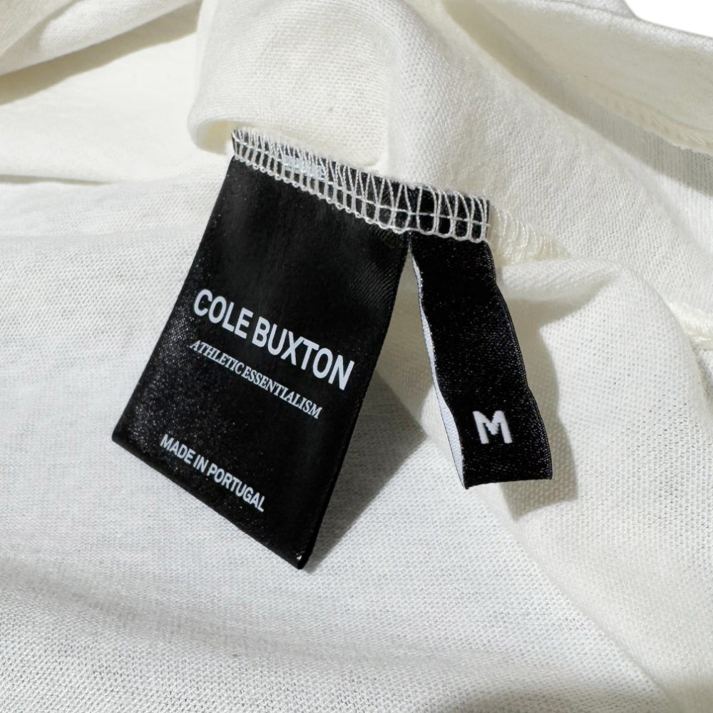 COLE BUXTON CB Baseball White T-Shirt Size Medium LHQ538